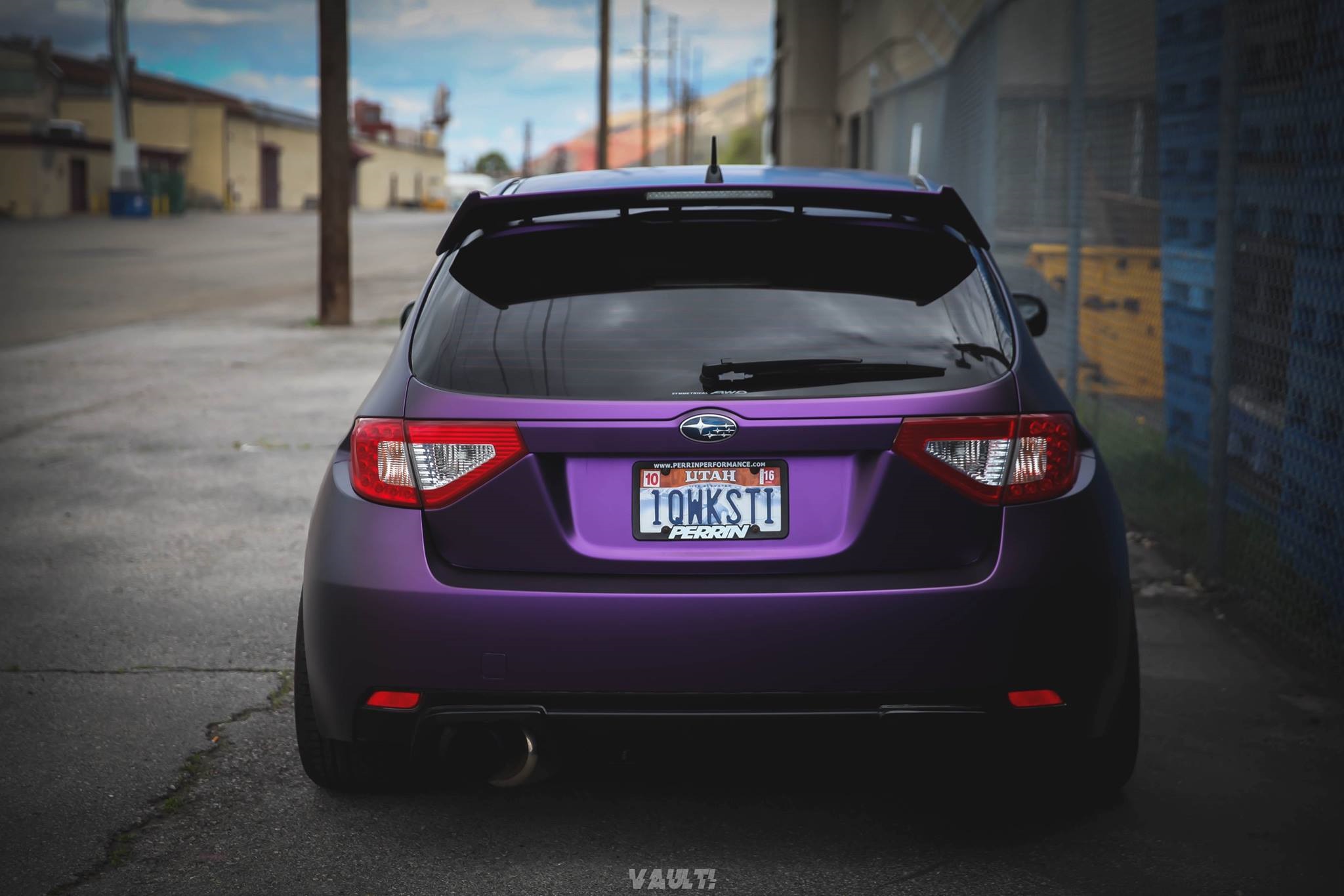 K75565 Matt Purple Black Iridescent